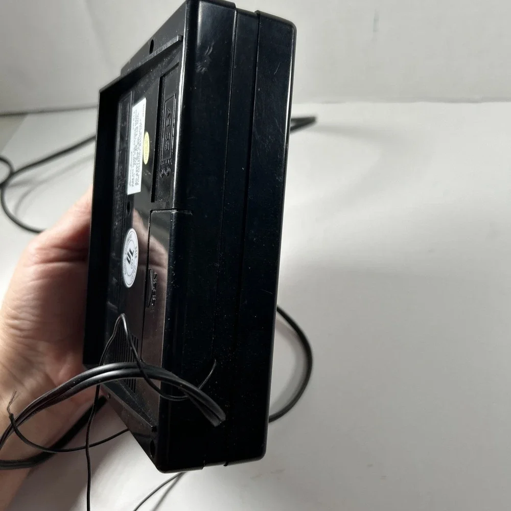 Lenox Sound‎ 80's Clock Radio Black